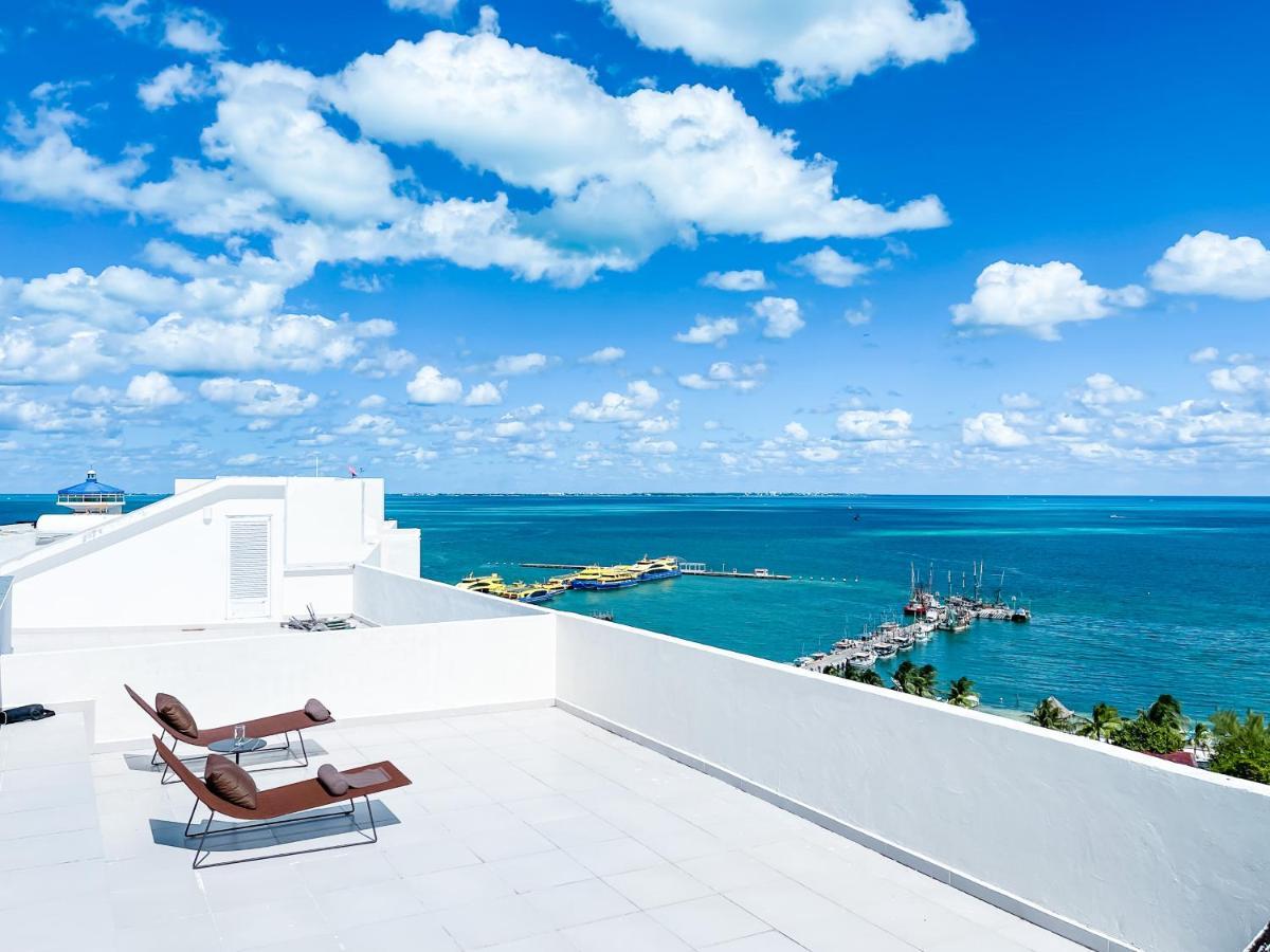 Beachfront Luxury Apartments Канкун Экстерьер фото